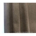 Flannel Melton Tissu en laine de laine Recyclé pour pardessus